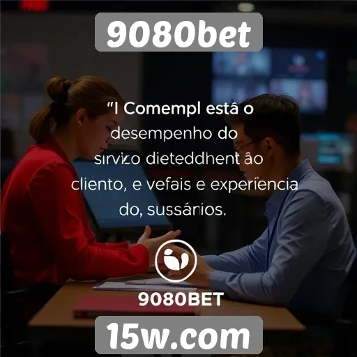 Desempenho do serviço de atendimento ao cliente da 9080bet